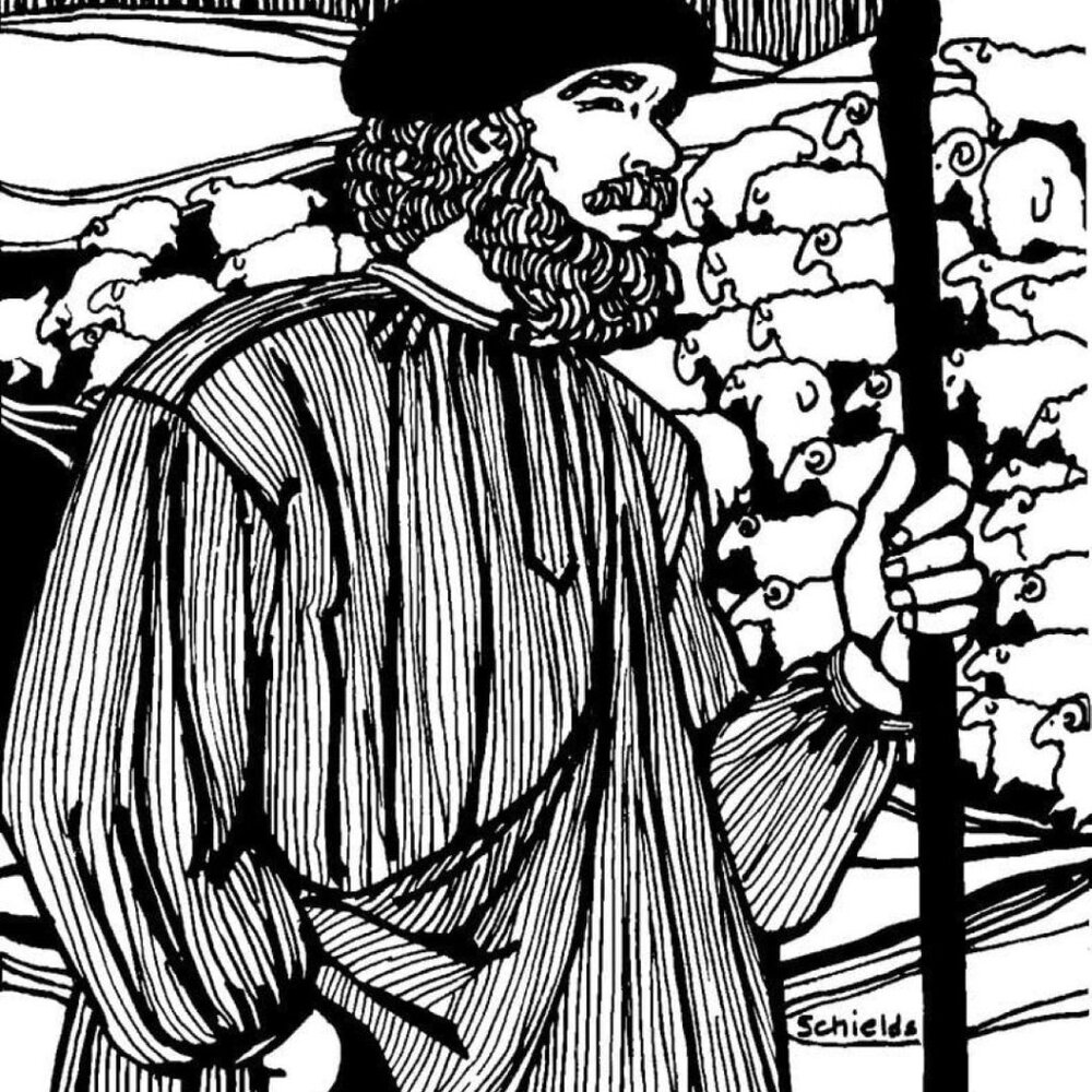 Folkwear French Cheese-maker's Smock #102 Medieval Renaissance Sewing Pattern